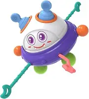 JOINPAYA Educational Baby Pull String Toy Outer Space Fine Motor Skill Toy for Boys and Girls