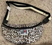 Brighton Love Wild Vat Belt Bag Leopard Crossbody Fanny Pack NWT