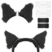 Geekria Cat Ears Headphone Headband for Razer JBL Logitech Hyperx Corsair