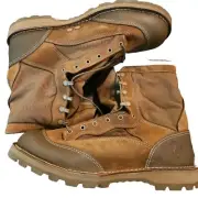 Bates USMC RAT Boots - Tan Leather & Nylon, Size 14 R - Brand New, Unworn 1/2011