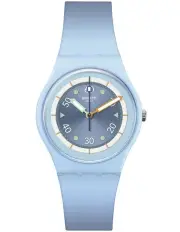 [Swatch] Frozen Waterfall Watch in Blue