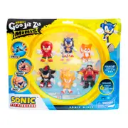 6pc Heroes Of Goo Jit Zu Sonic Minis Mega Pack Kids/Childrens Toy Figures 4y+