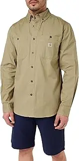 [CARHARTT] Men's Rugged Flex Rigby Long Sleeve Work Shirt (Regular and Big & Tall Sizes)