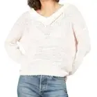 Brave and True Dodger Sparkle V-neck Sweater Light Blush Pink Size XS NWT