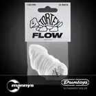 Dunlop Tortex Flow Guitar Pick 12-Pack - White (1.5mm)