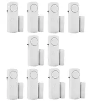 Hiistar Personal Security Window & Door Alarm Bell - Wireless Sensor Door Window Burglar Alarm - Pack of 10