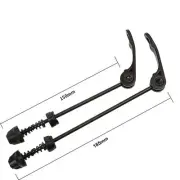 Quick and Efficient Quick Release QR Skewer for Bike Front and Rear Wheels