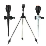 Automatic Rotating Sprinkler Tripod 360°Watering Nozzle for Garden Irrigation