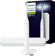 Philips Sonicare 3100 Sonic Lightweight Electric Toothbrush with Pressure Sensor and Replacement Reminder, White, HX3673/13