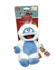 Abominal Snowman Christmas Dog Toy Squeaker, Plush, Crunchy