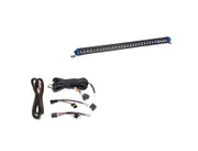 Kings 30" Single Row Light Bar 9,658 Lumens - 1 Lux @ 516 m+ Plug N Play Wiring Harness Kit