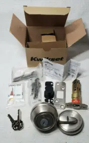 NEW KWICKSET 780-15 V1 DEADBOLT SINGLE CYLINDER SMART KEY SATIN FINISH