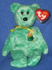 TY KILLARNEY the IRISH BEAR BEANIE BABY - MINT with MINT TAG