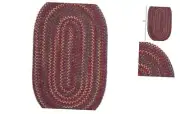 Worley Oval - Burgundy 9x12,Oval Rug