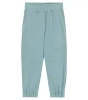 [Brunello Cucinelli Kids] Brunello Cucinelli Kids Cotton jersey sweatpants Y 4 blue