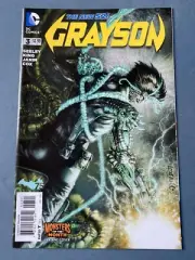 DC Comics GRAYSON #3 New 52 Monsters of the Month VARIANT Cover 2014 NEW UNREAD
