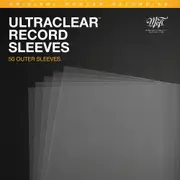 Mobile Fidelity Ultraclear Vinyl Record Outer Sleeves MoFi 50 Pack MFSLCOS