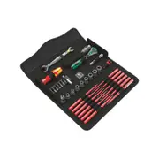 WERA 35 Piece Kraftform Kompakt W1 Maintenance Set