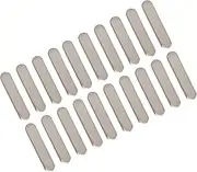20 Pieces Golf Club Weighted Tape Lead Weights Golf Club Lead Tape for Tennis Racket Golf Club Paddle Racquet Training Aid