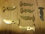 ELECTROCOUP 3015 x6 medium TITANIUM blades plus one steel blade