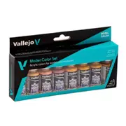 Vallejo Model Colour - Face & Skin Tones Figure 16 Colour Set