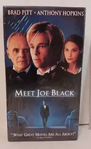 Meet Joe Black (VHS, 1999, Bonus Footage) Brad Pitt Anthony Hopkins FREE SHIP