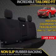 Holden Colorado 7 / Trailblazer Neoprene 2nd Row Seat Covers (Made to Order)