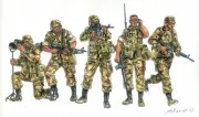 Model Soldati Toy Soldiers Italeri US Infantry 90s Kit Scale 1:72 vehicles