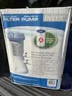 Intex Krystal Clear 1000 GPH Easy Set Pool Filter Pump System Above Ground 637