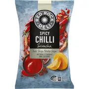 Red Rock Deli Potato Chips Spicy Chilli Sriracha 165g