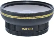 New 72mm Wide Angle Macro Lens for NIKKOR NIKON 135mm f/2 D5500 D5200 D3100