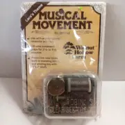 Wind Up Musical Movement Plays Lara's Theme 18 Note Case & Key