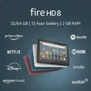 All New Fire HD 8 tablet, HD display, 32 GB, latest model (2020 release)