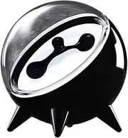 xioaue Ferrofluid Sound Visualizer, Rechargeable Music Rhythm Speaker with Magnetic Pickup,Home Decoration Black