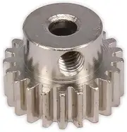 Gears Pinion Gear Set, Pinion Gear 1pcs Spur Gear Pinion Gears 3.175mm Shaft Motor Spur Gear 48P 18T 19T 20T 21T 22T 23T 24T 25T 26T 29 Teeth Metal Gear for Motor bore Shaft(19t)