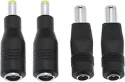SING F LTD 4Pcs DC 8mm Male to DC 5.5mm x 2.1mm Female Power Adapter Replacement DC Power Plug Adapter Electrical Accessories for Solar Generators Cars RVs