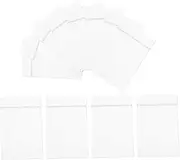 Zerodeko 200pcs Resealable Jewelry Present Bags Transparent Self Sealing Pouches for Business Jewelry Packaging and Easy to Use Earring Storage
