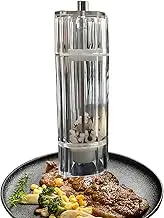 Salt and Pepper Mills - Salt and Pepper Grinder | Manual Design spicce Mill Set Coarse & Fine Salts Shakers Peppers Grinders Professional Grinder for Spices annd Seeds Home Kitchens