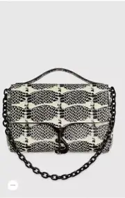 REBECCA MINKOFF - Megan Top Handle With Chain RRP$560