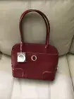 Oroton Grip Top Bag RED NWT Original Purchase Price $395