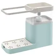 Storage Container Cleaner Light Blue Soap Dispenser Stainless