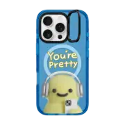 iPhone 16 Pro Impact Ring Stand Case MagSafe Compatible you're pretty MANG