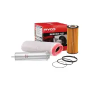 Ryco Oil Air Fuel Filter Service Kit for BMW 120D E87 05/2006-02/2007