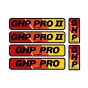 GHP - GHP PRO II decal set - old school bmx