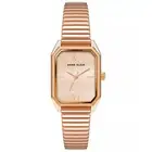 Anne Klein Women's Octagon Rose Gold Tone Stainless Steel Watch Minimalist 35mm