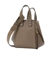 Loewe Compact Hammock Bag One size taupe