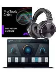 Avid Pro Tools Artist + Antares AutoTune Access 10 +Oneodio Headphones Bundle