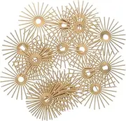 [SEWACC] 20pcs DIY Sunflower Pendant Charms for Jewelry Making Floral Dangle Charms for Necklaces Bracelets and Earrings Versatile Crafting Accessories for Keychain Projects