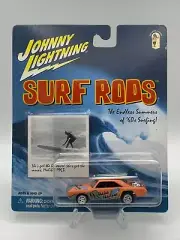 JOHNNY LIGHTNING SURF RODS OAHU WAHOOS DODGE PINK 1:64