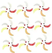 BESPORTBLE Reusable Soft Fishing Lures 100pcs Bionic Maggot Bait Swim Baits for Bass Trout Panfish Freshwater Saltwater Fake Lures Kit
